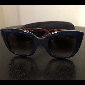 Celine Dark Blue Sunglasses